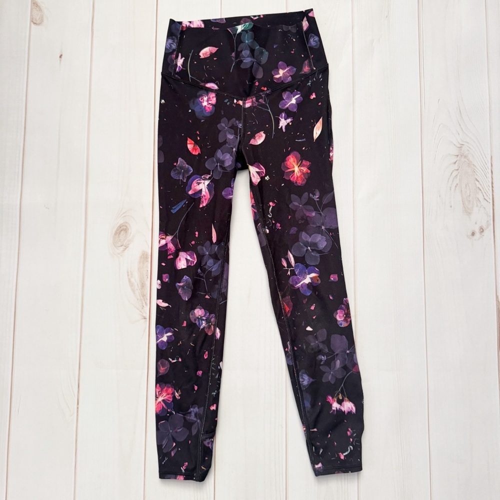 Girls All in Motion Floral Leggings